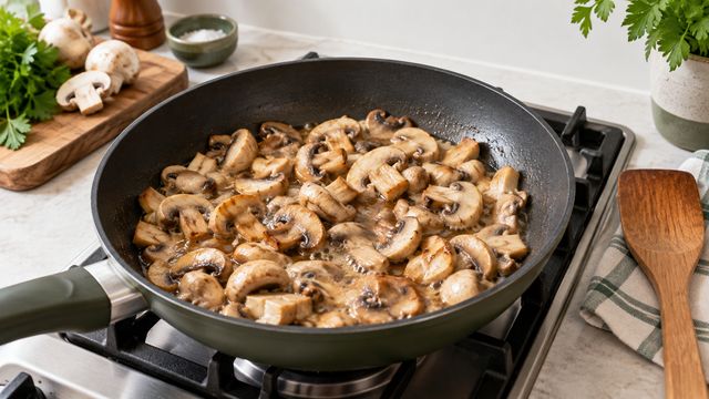 Грибы выделяют сок на сковороде: что учитывать перед жаркой